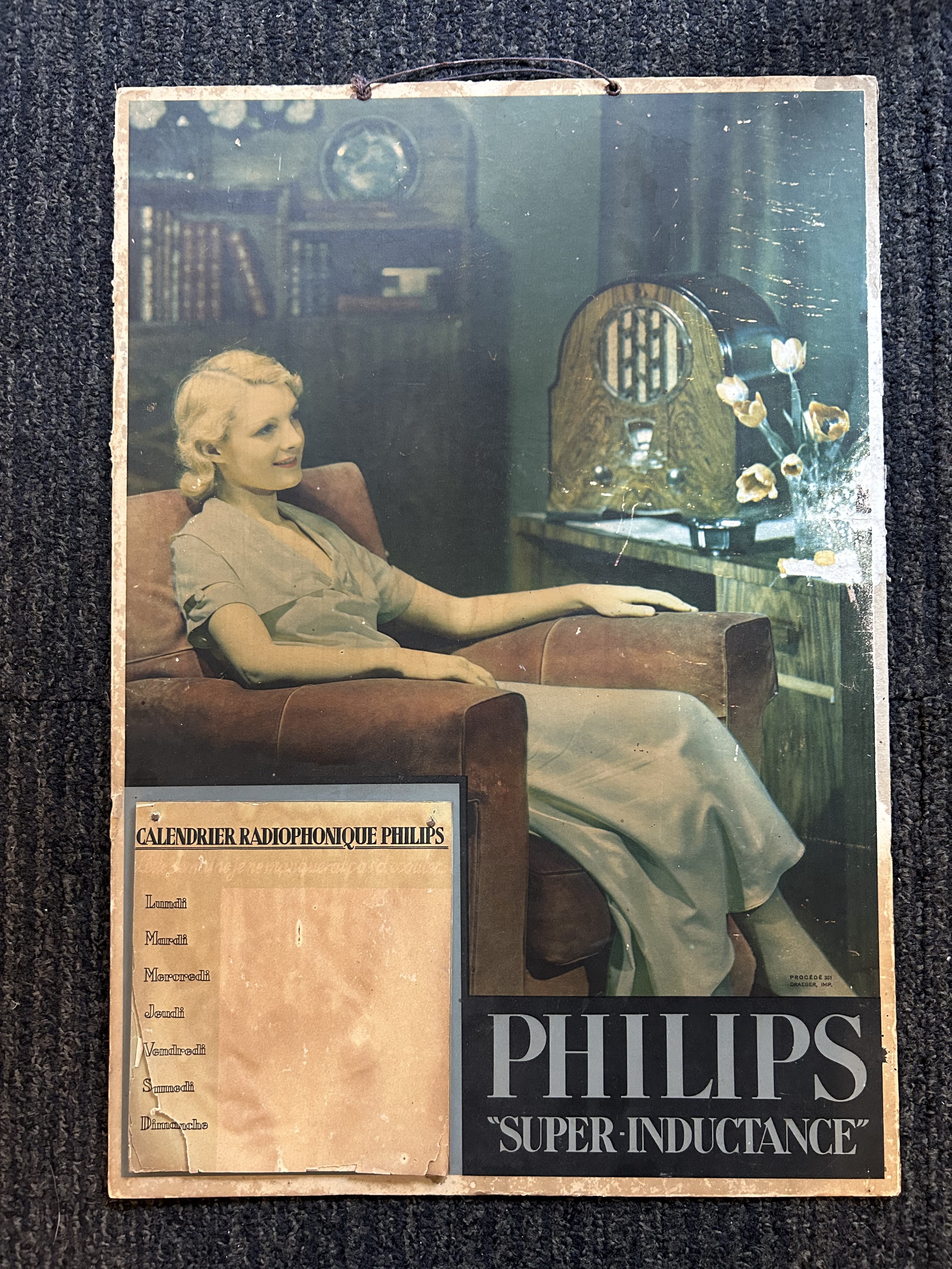 Calendrier Radiophonique Philips