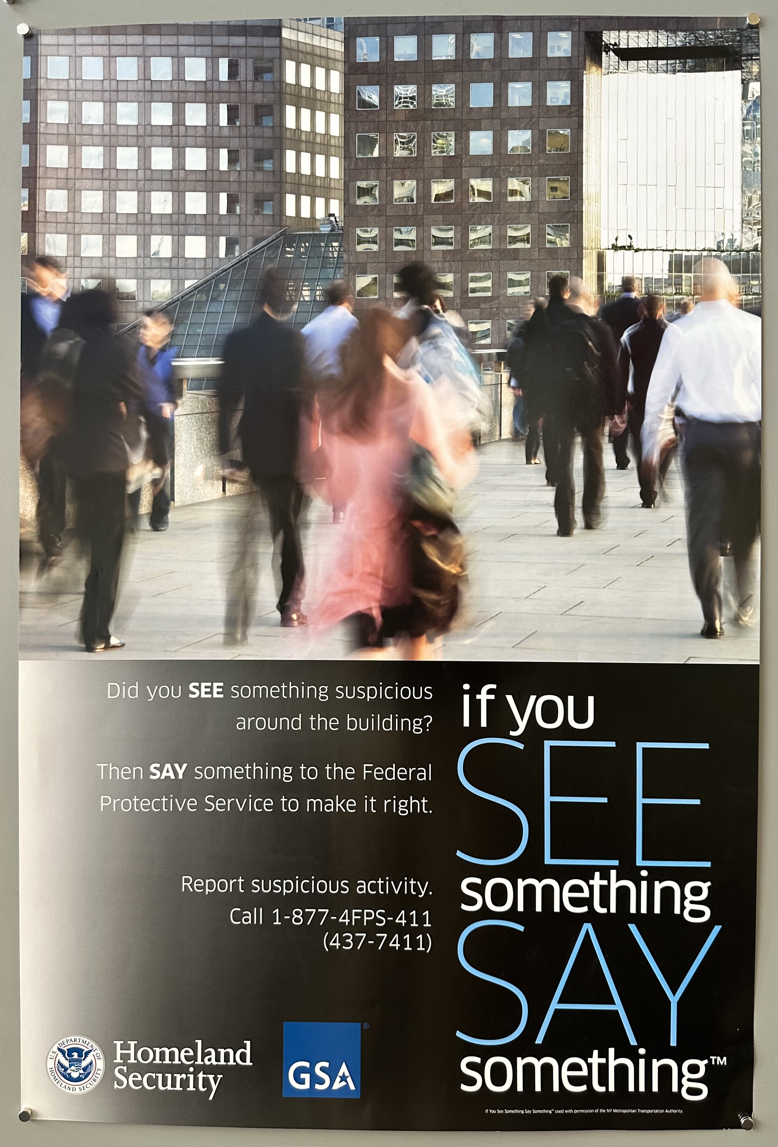If You See Something Say Something