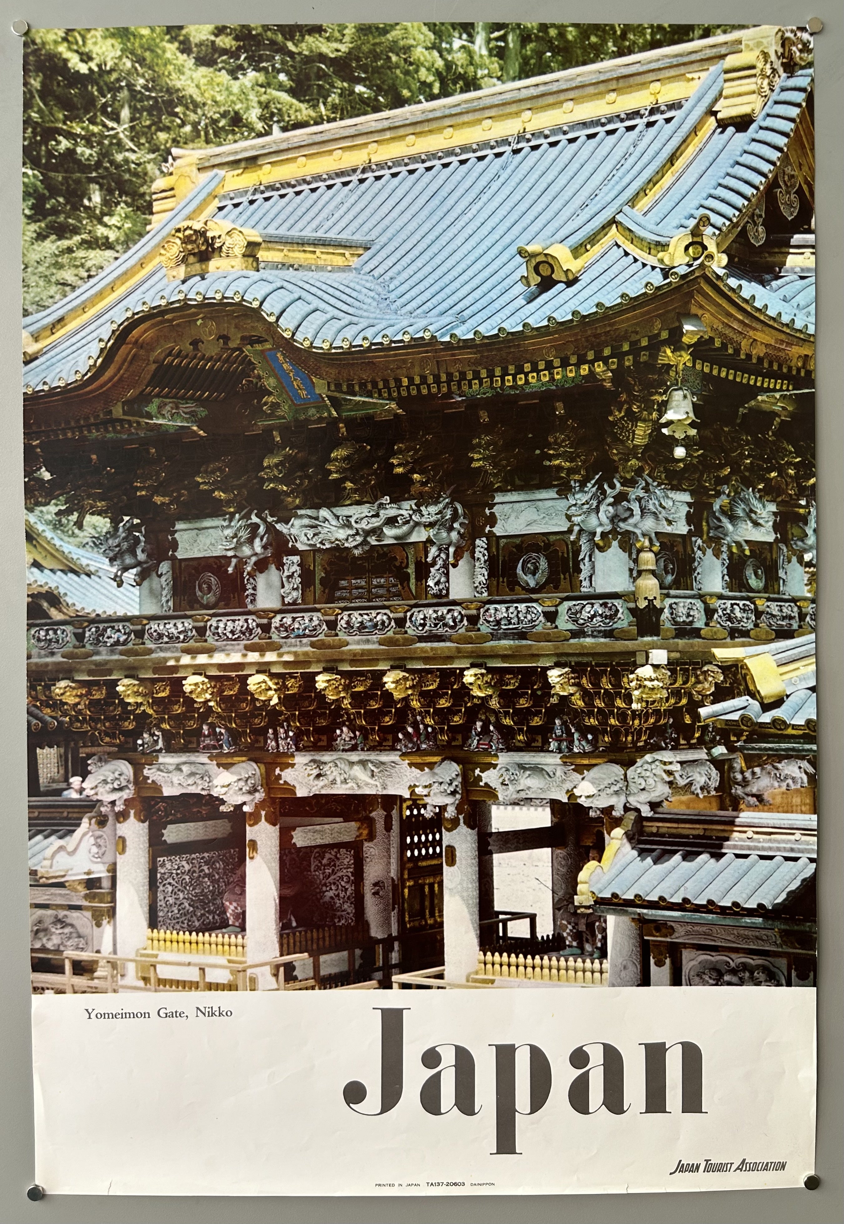 Japan, Yomeimon Gate Poster