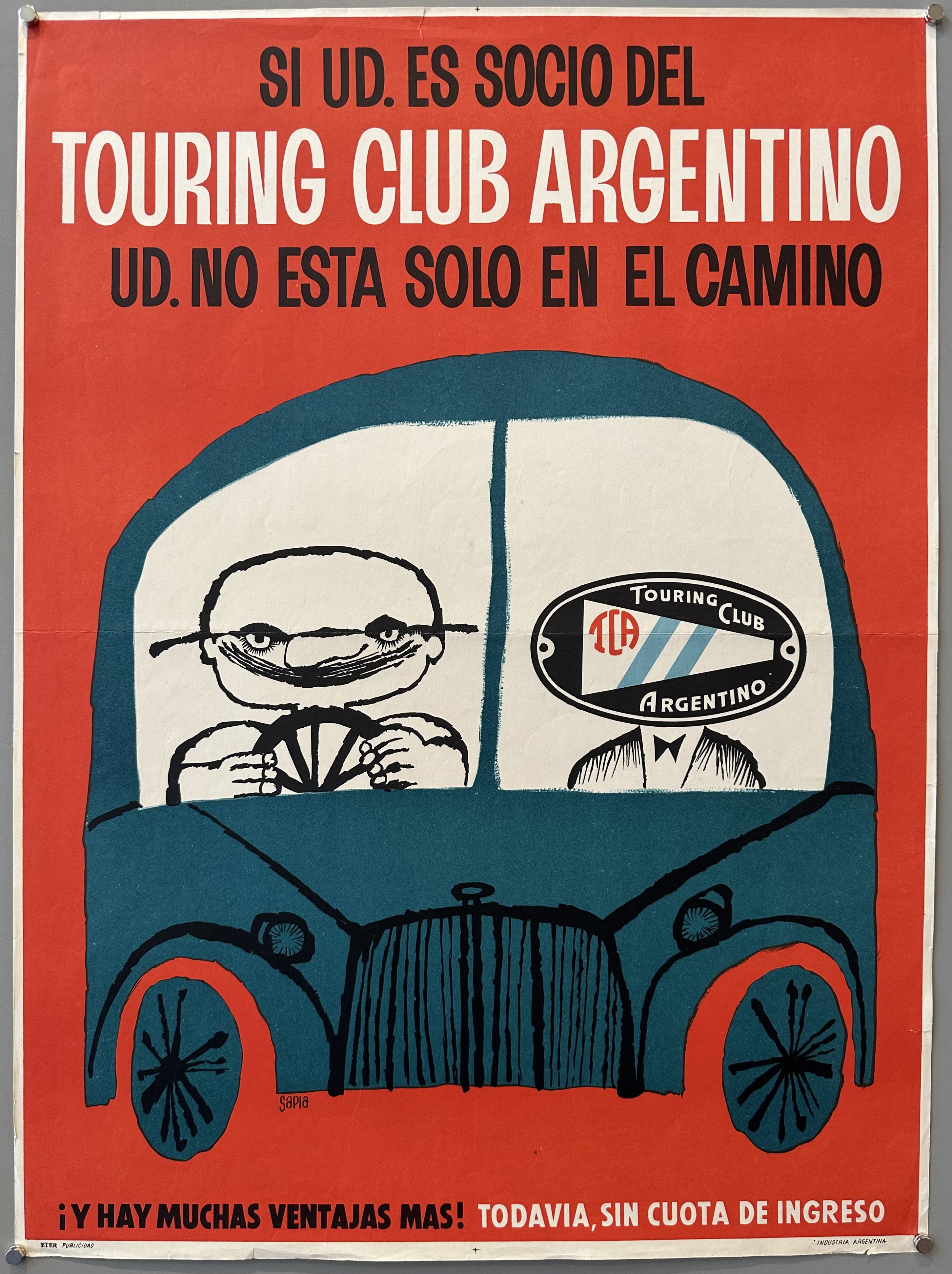 Touring Club Argentino Poster