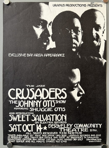 Link to  Exclusive Bay Area Appearance The Jazz CrusadersUSA, 1977  Product