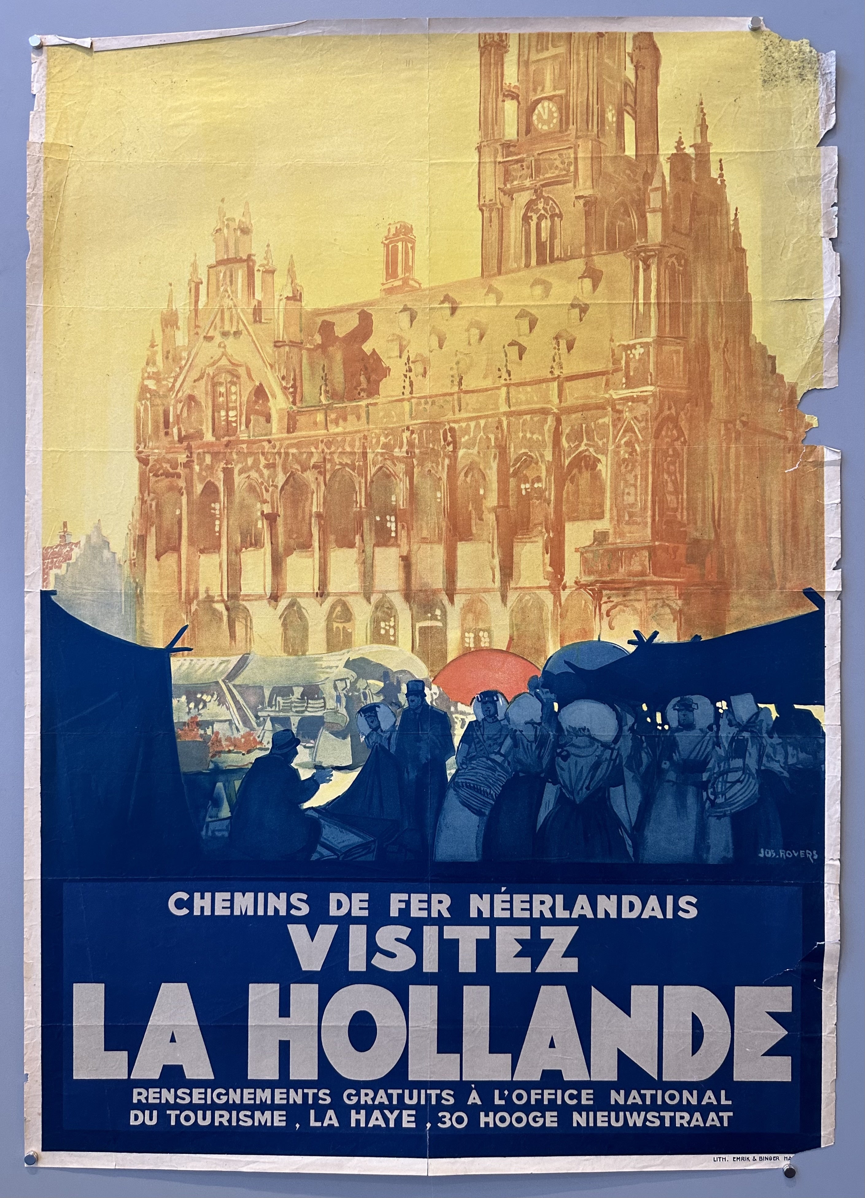 Chemins de Fer Néerlandais - Visitez La Hollande
