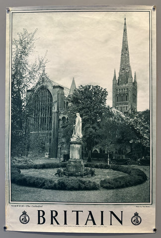 Link to Britain: Winchester The Deanery and CathedralGreat Britain, c. 1950s Product