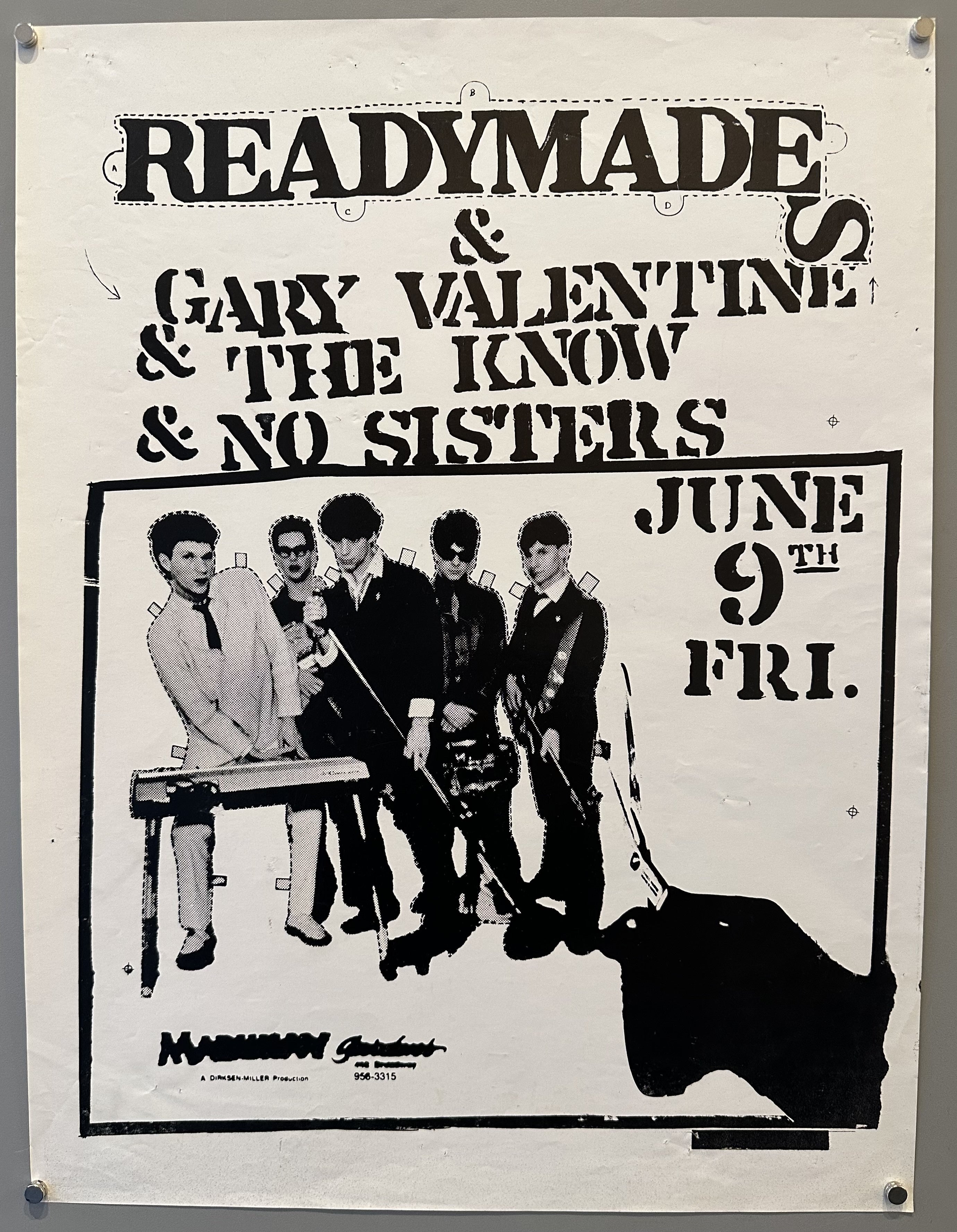 Readymades & Gary Valentine & The Know & No Sisters