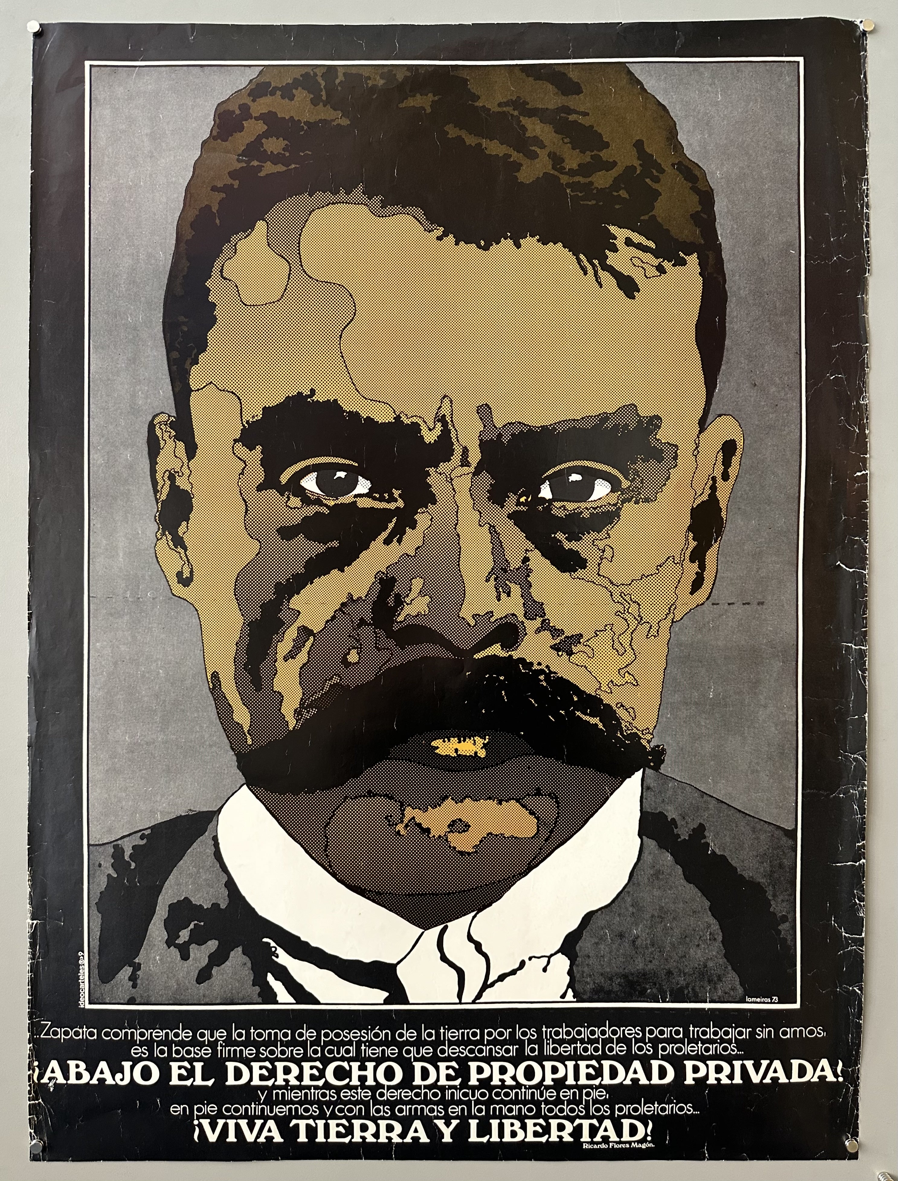 Pancho Villa Portrait Poster