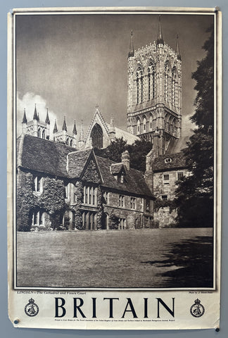 Link to Britain: Lincoln The Cathedral and Vicars CourtGreat Britain, c. 1950s Product