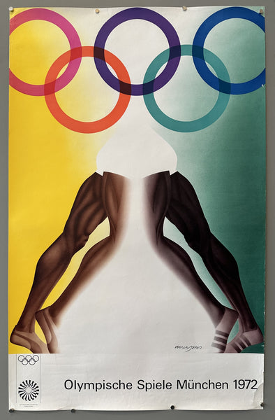 Olympische Spiele München 1972 Jones – Poster Museum