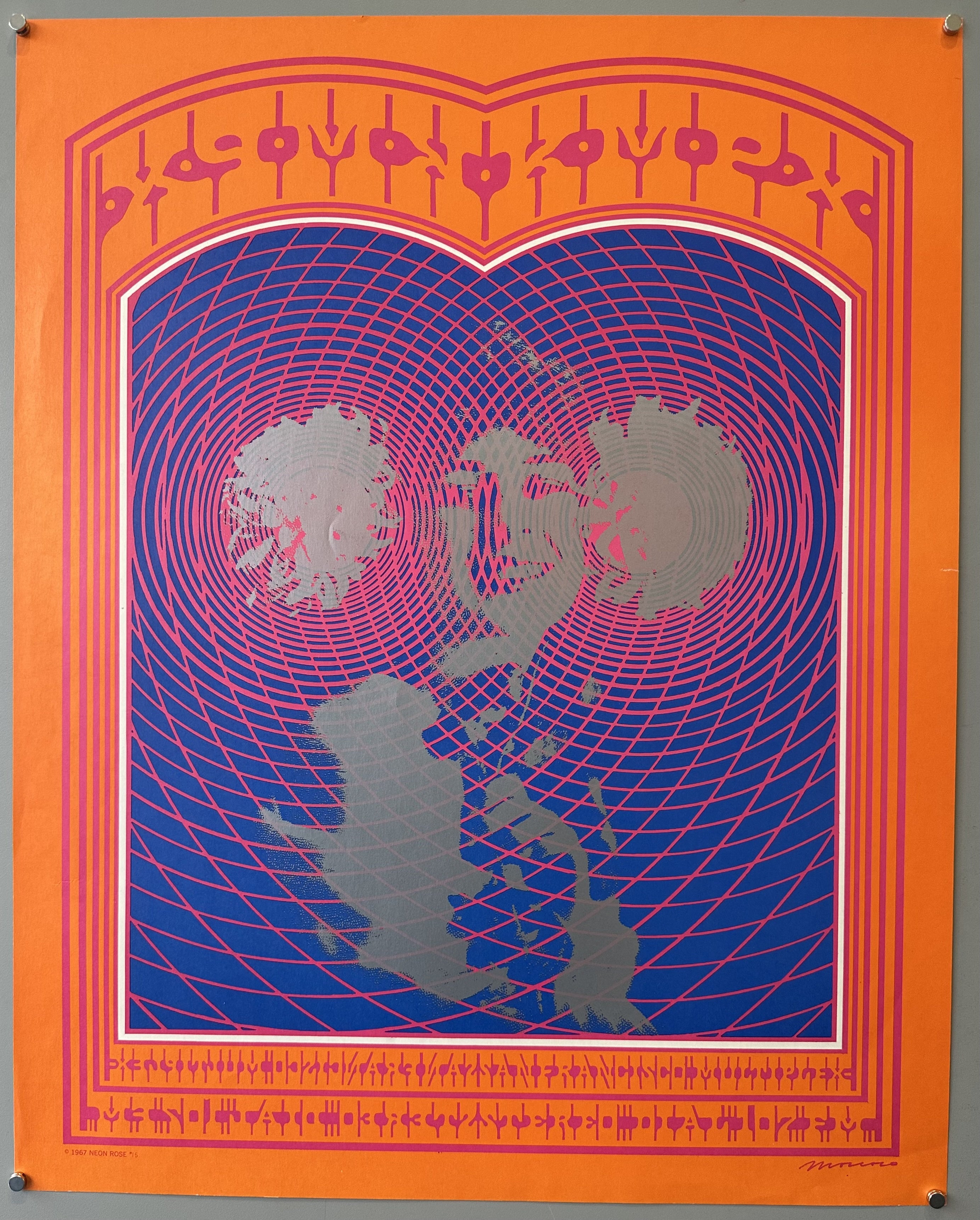 KMPX Radio Neon Rose