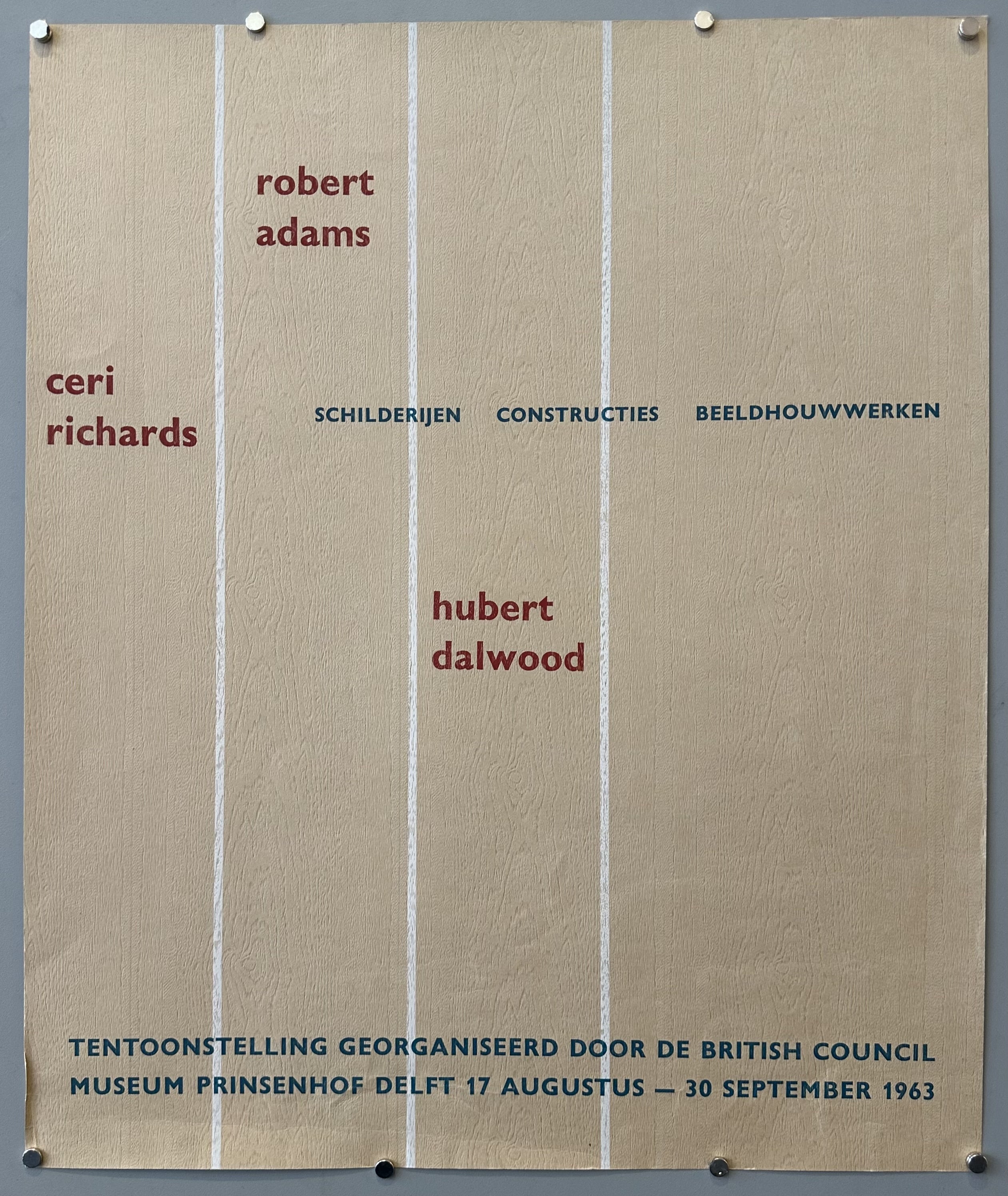 Ceri Richards, Robert Adams, Hubert Dalwood