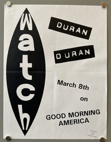 Link to Watch Duran Duran on Good Morning AmericaUSA, c. 1990s (?) Product