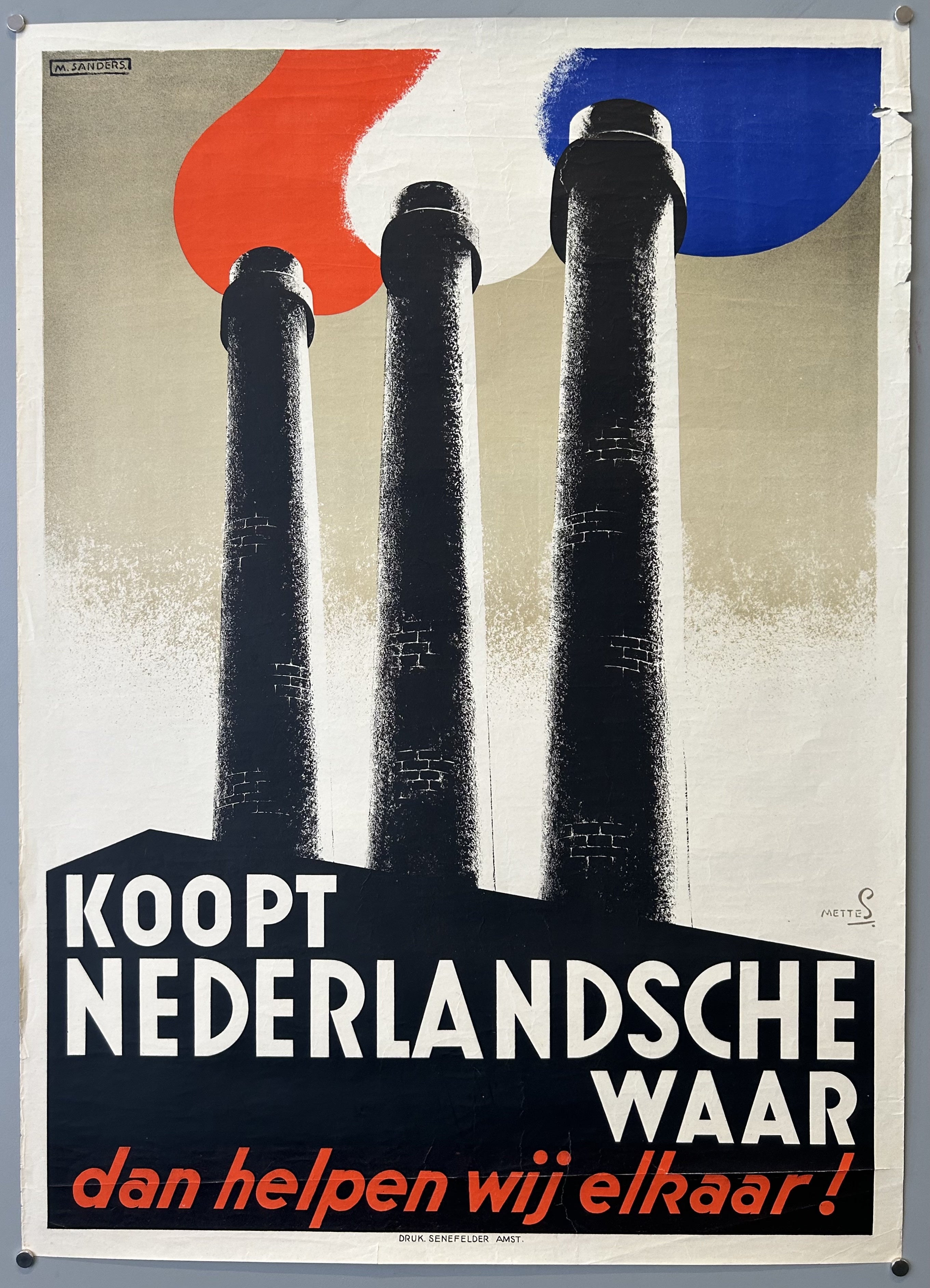 Koopt Nederlandsche Waar dan Helpen Wij Elkaar!