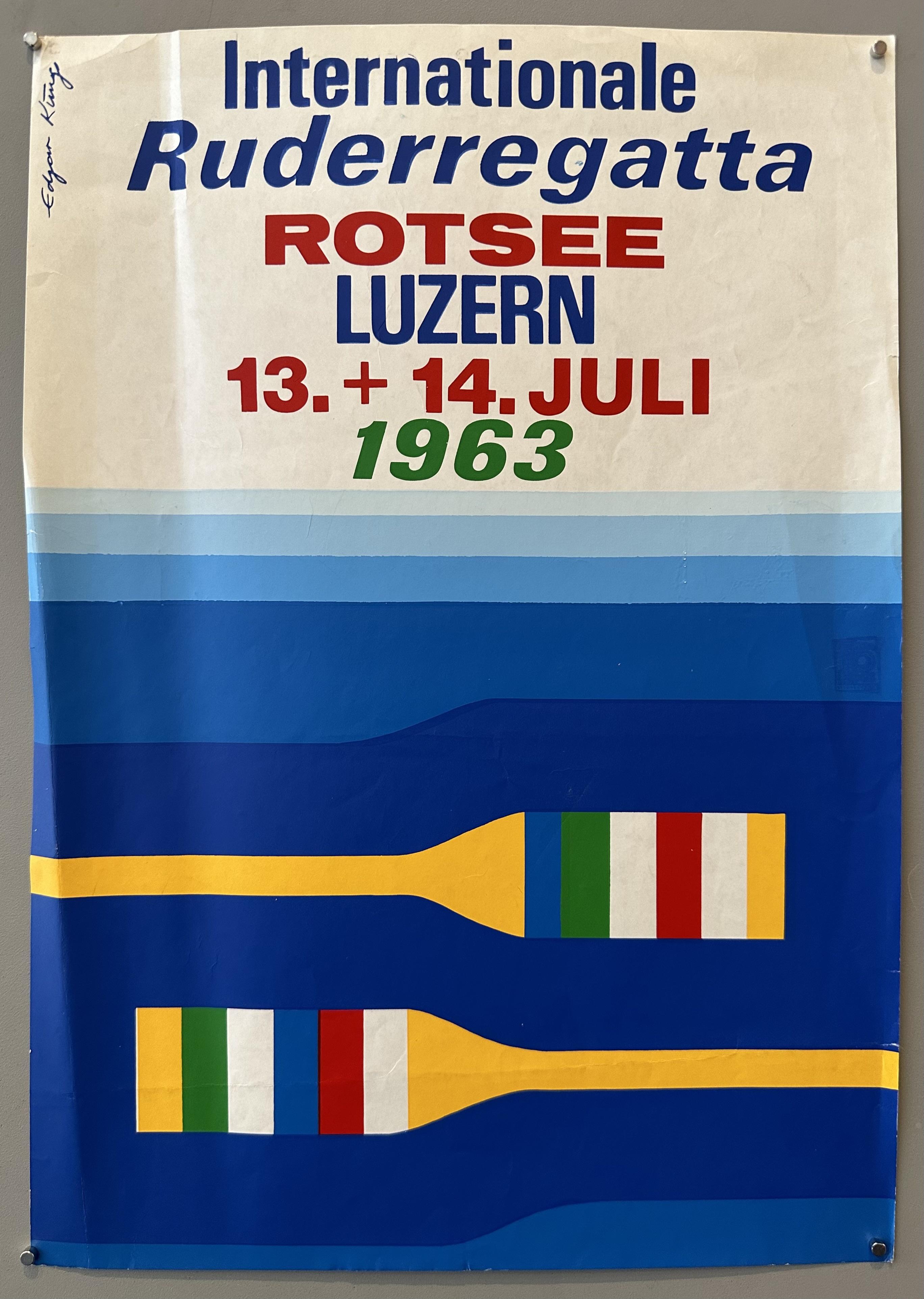 Internationale Ruderregatta Poster