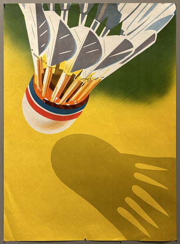 Link to  Badminton Birdie PosterUnited Kingdom, c. 1965  Product