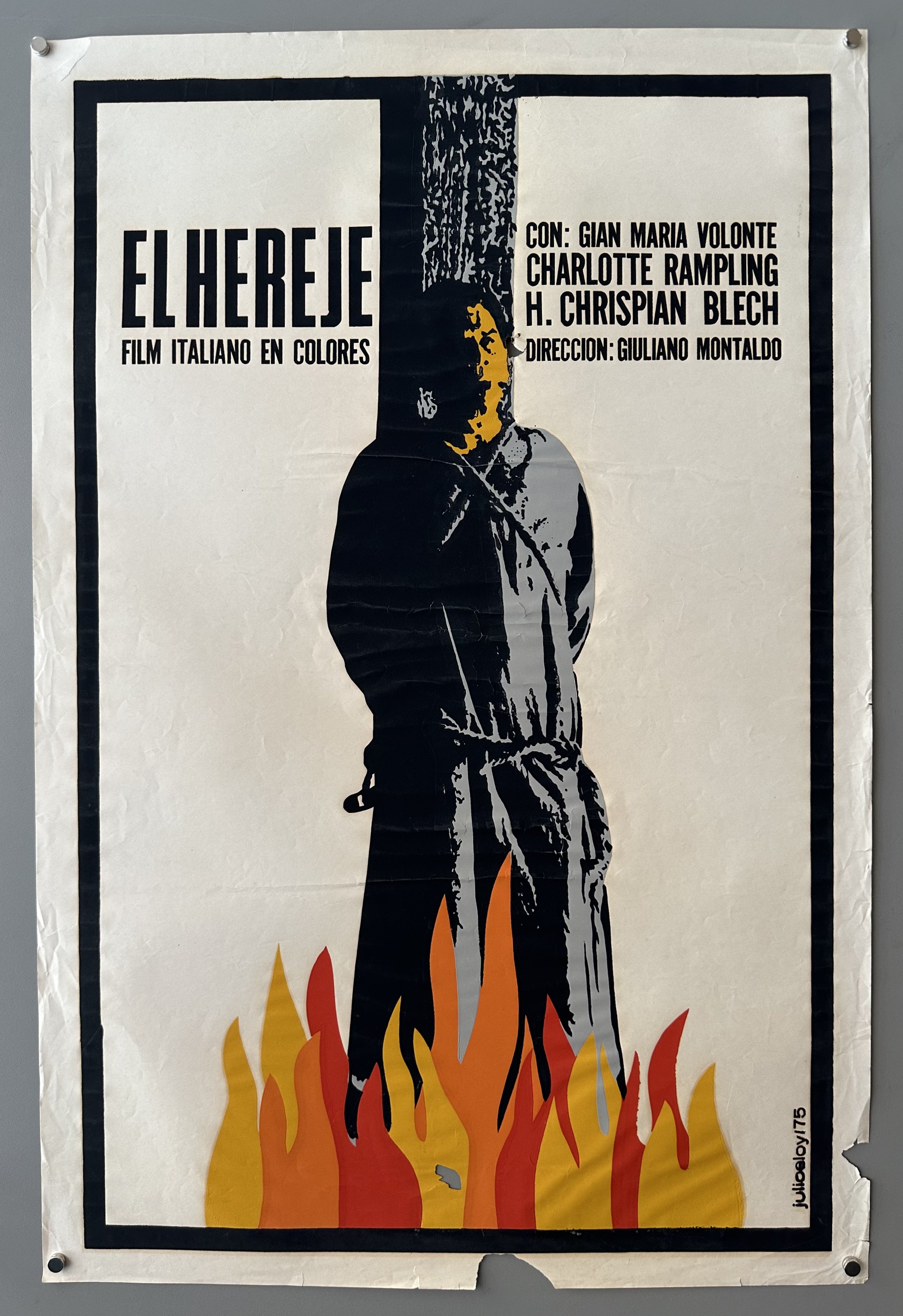 El Hereje Film Poster