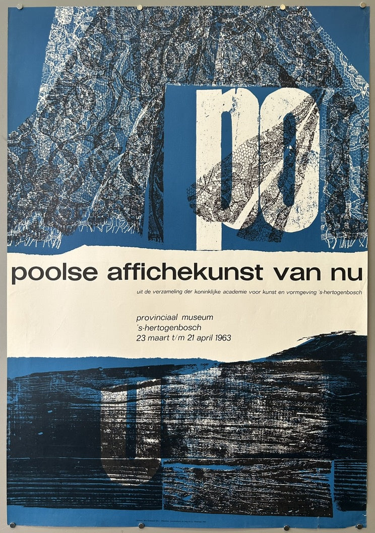 While the poster does not explicitly state Strijbosch as the designer on the front, it is attribute