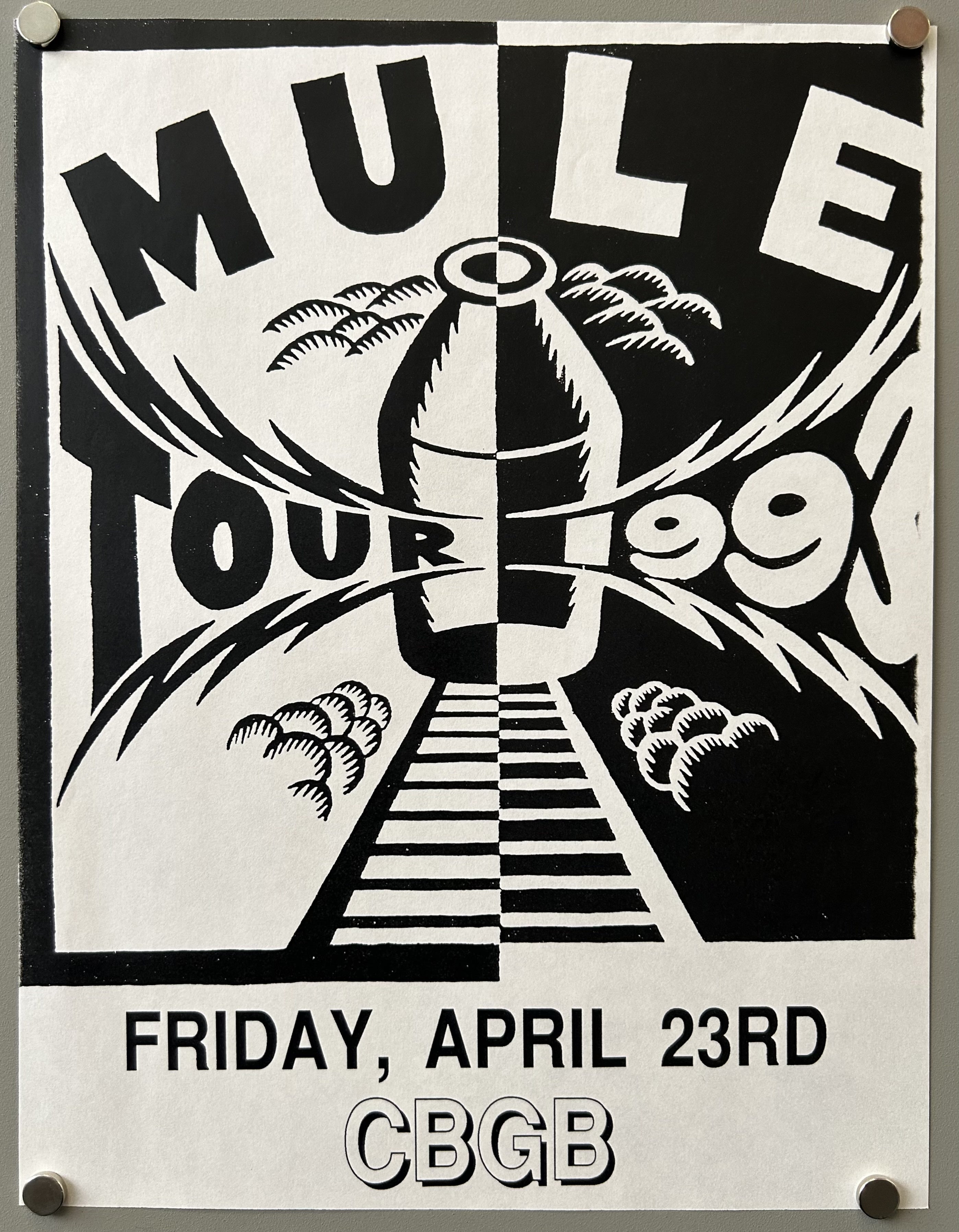 Mule Tour 1993 CBGB