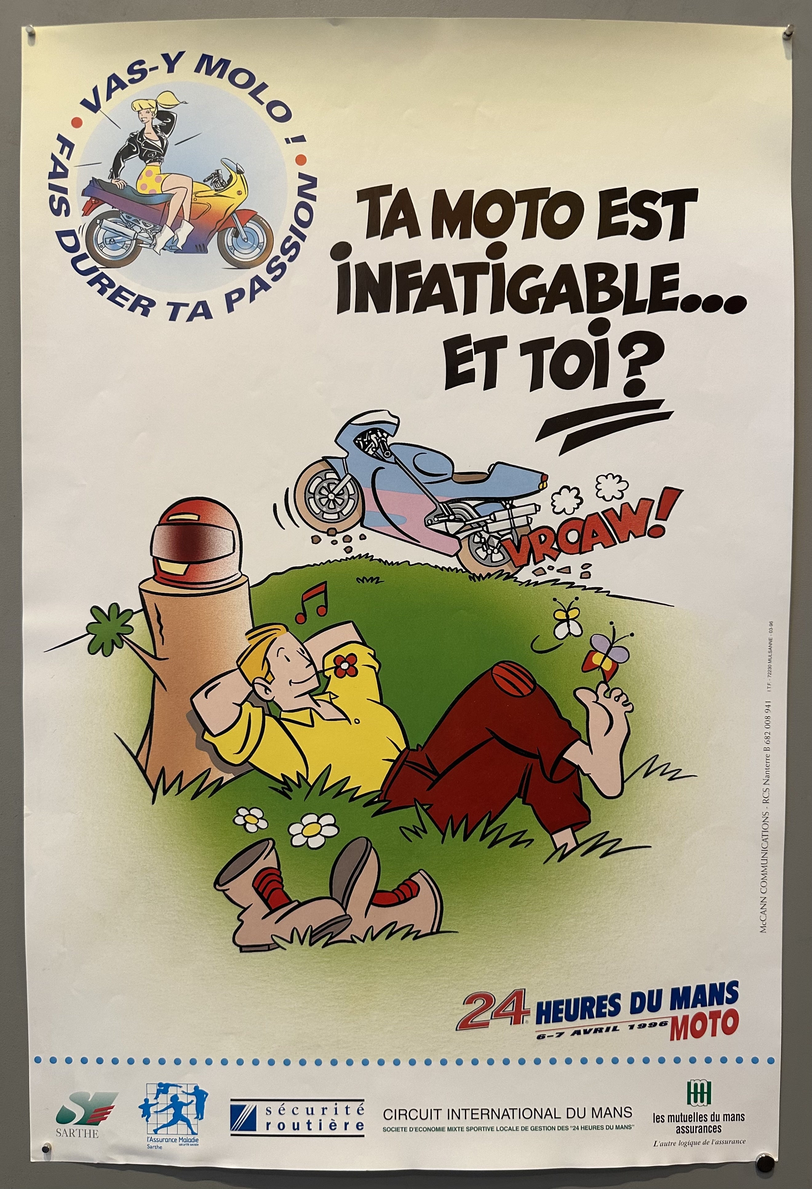 Ta Moto Est Infatigable... Et toi?