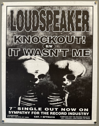 Link to  Loudspeaker Knockout! B/W It Wasn't MeUSA, c. 1990  Product