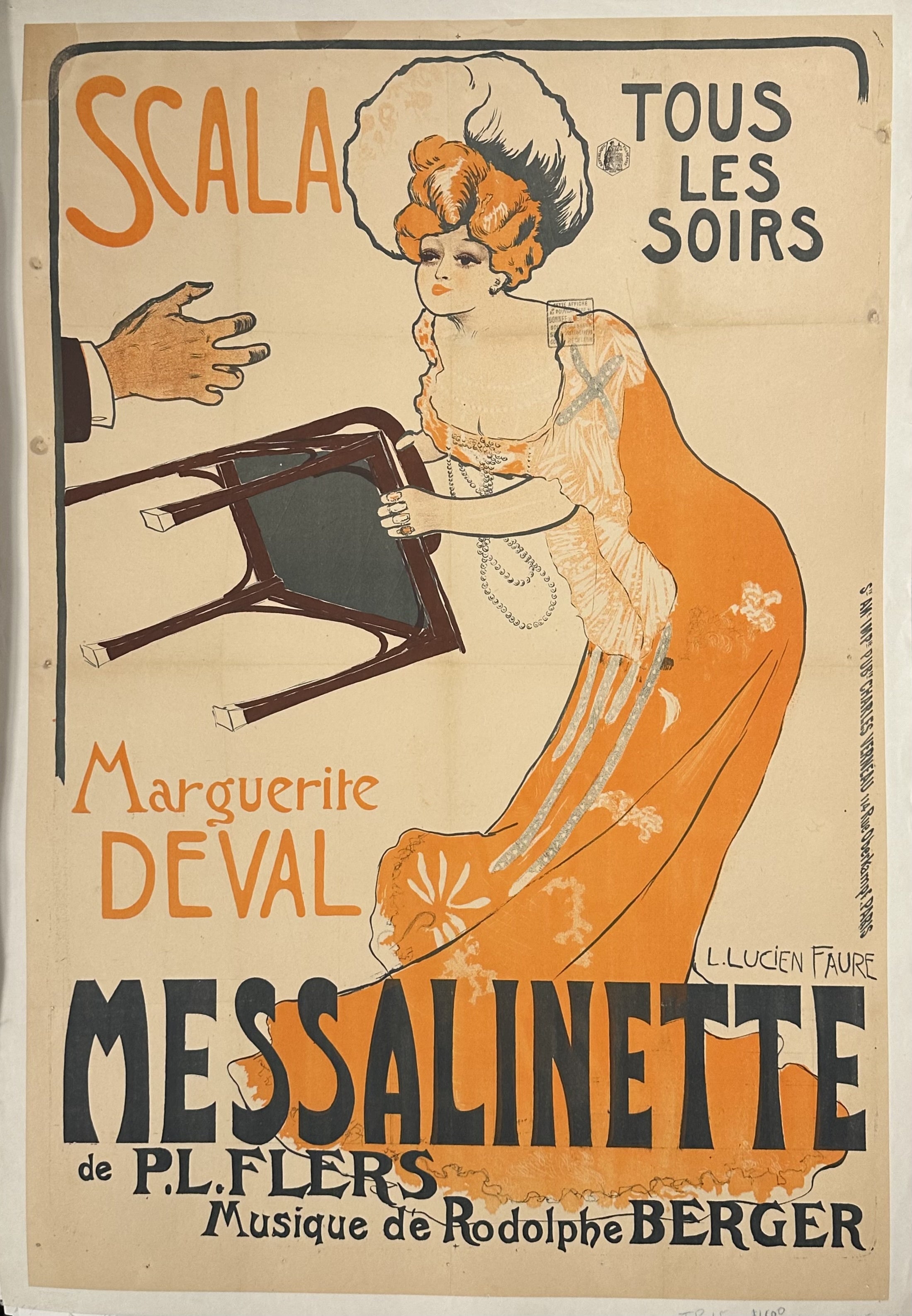 Scala Tous Les Soirs Messalinette de P.L. Flers