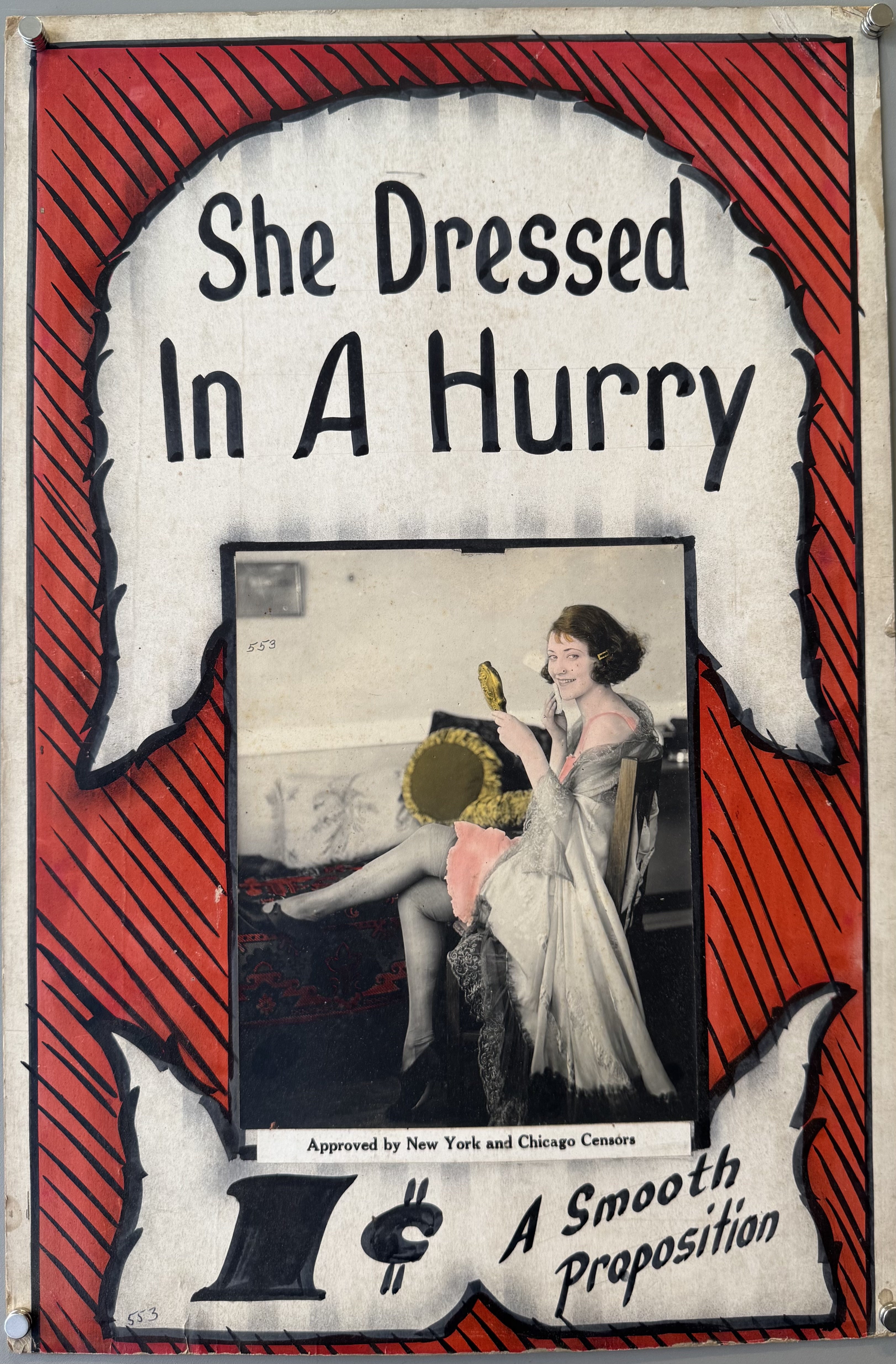 Common Practice in Early Cinema: During the nickelodeon era, and well into the "Golden Age" of Hollywood, the artists and designers of promotional materials like posters were often uncredited and anonymous. Their work was seen as purely commercial and not generally signed or recognized as individual artistic creations in the way fine art was.