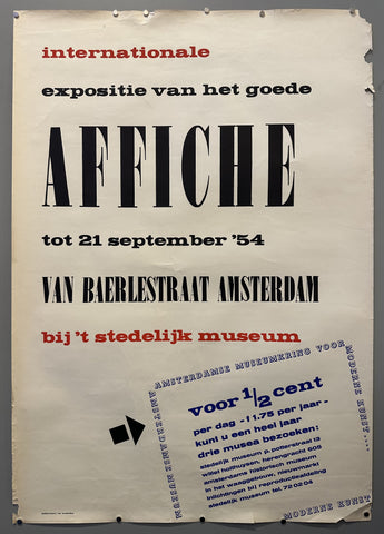 Link to Internationale Expositie Van Het Goede AfficheNetherlands, 1954 Product