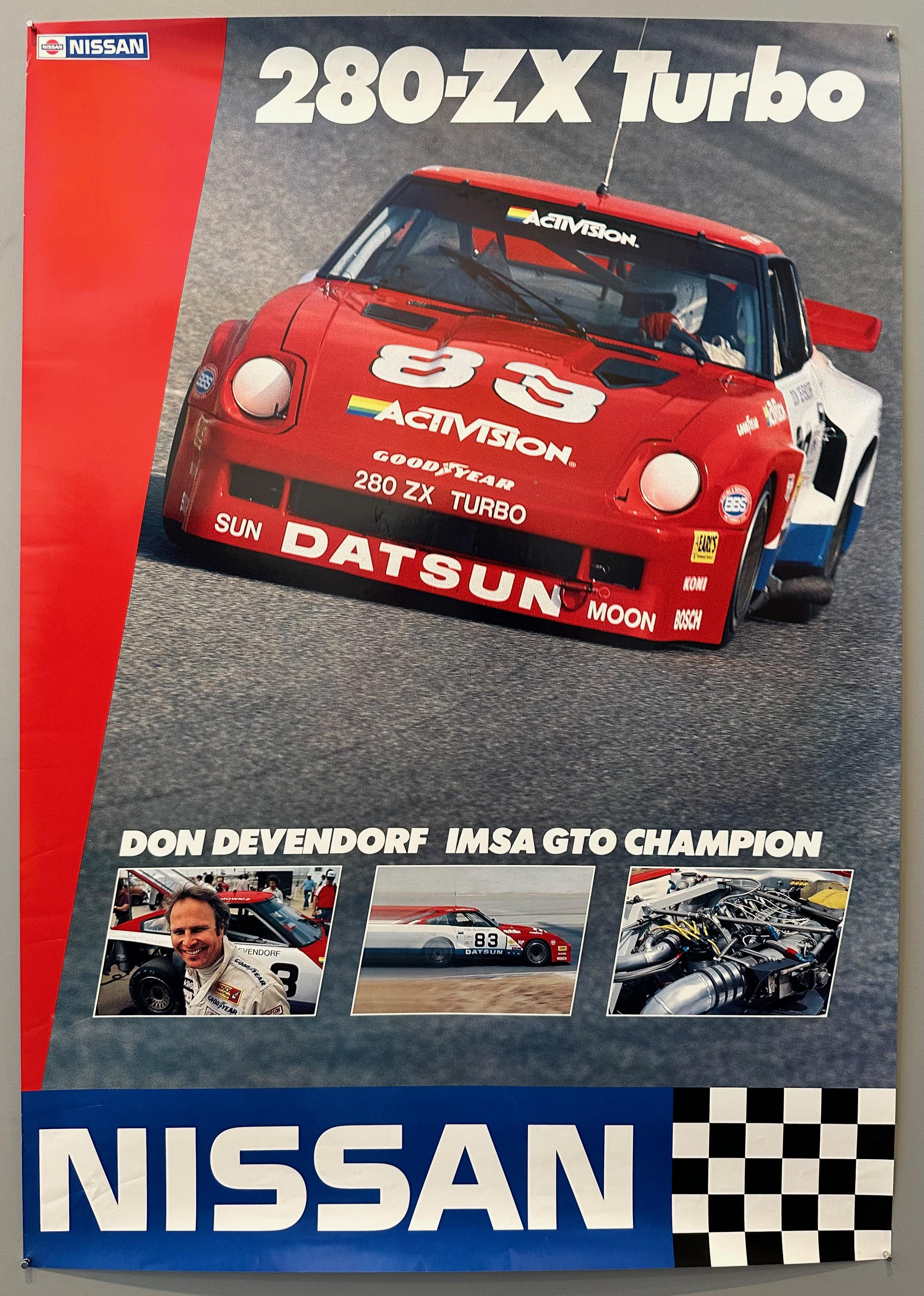280-ZX Turbo Nissan Poster