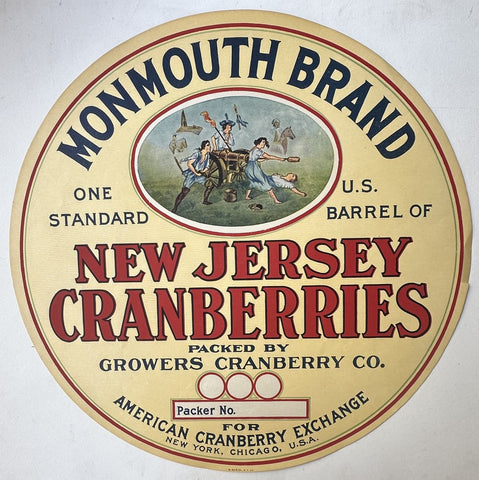 Link to  Monmouth Brand CranberriesUSA, c. 1930s  Product