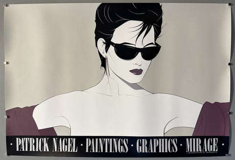 Link to Patrick Nagel Paintings Graphics Mirage Poster #1United States, 1981 Product