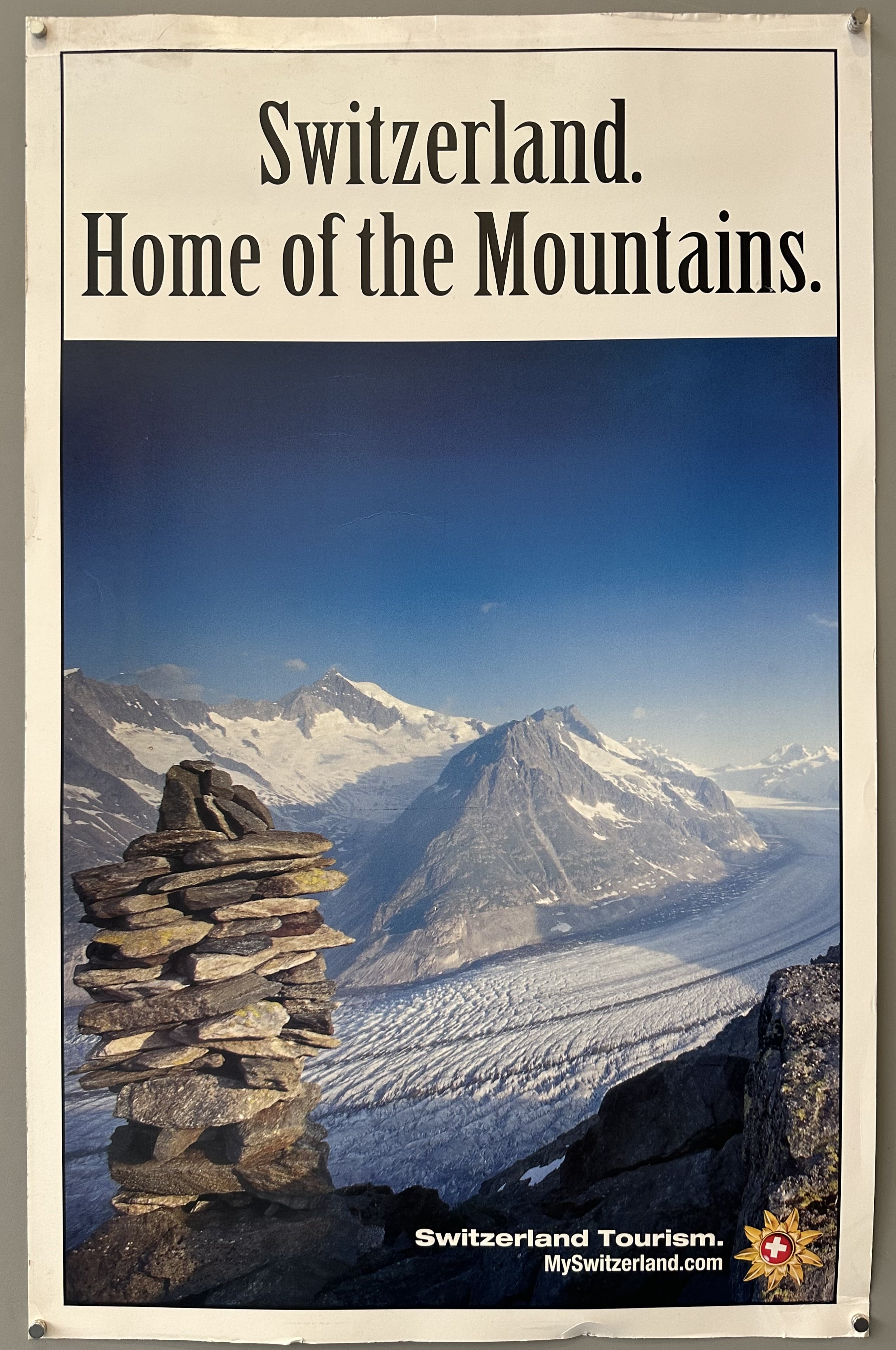 Switzerland. Home of the Mountains.