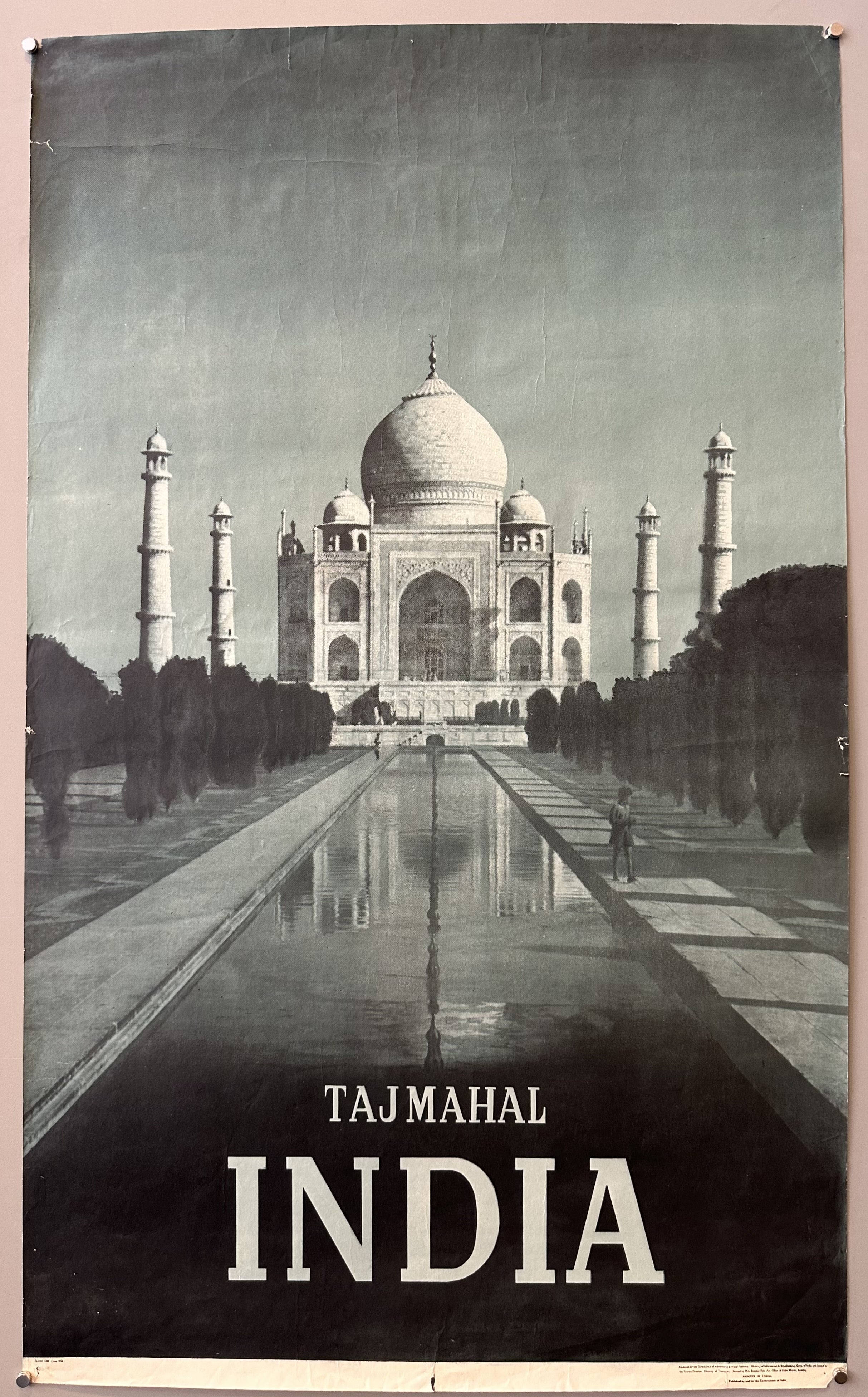 Tajmahal India Poster