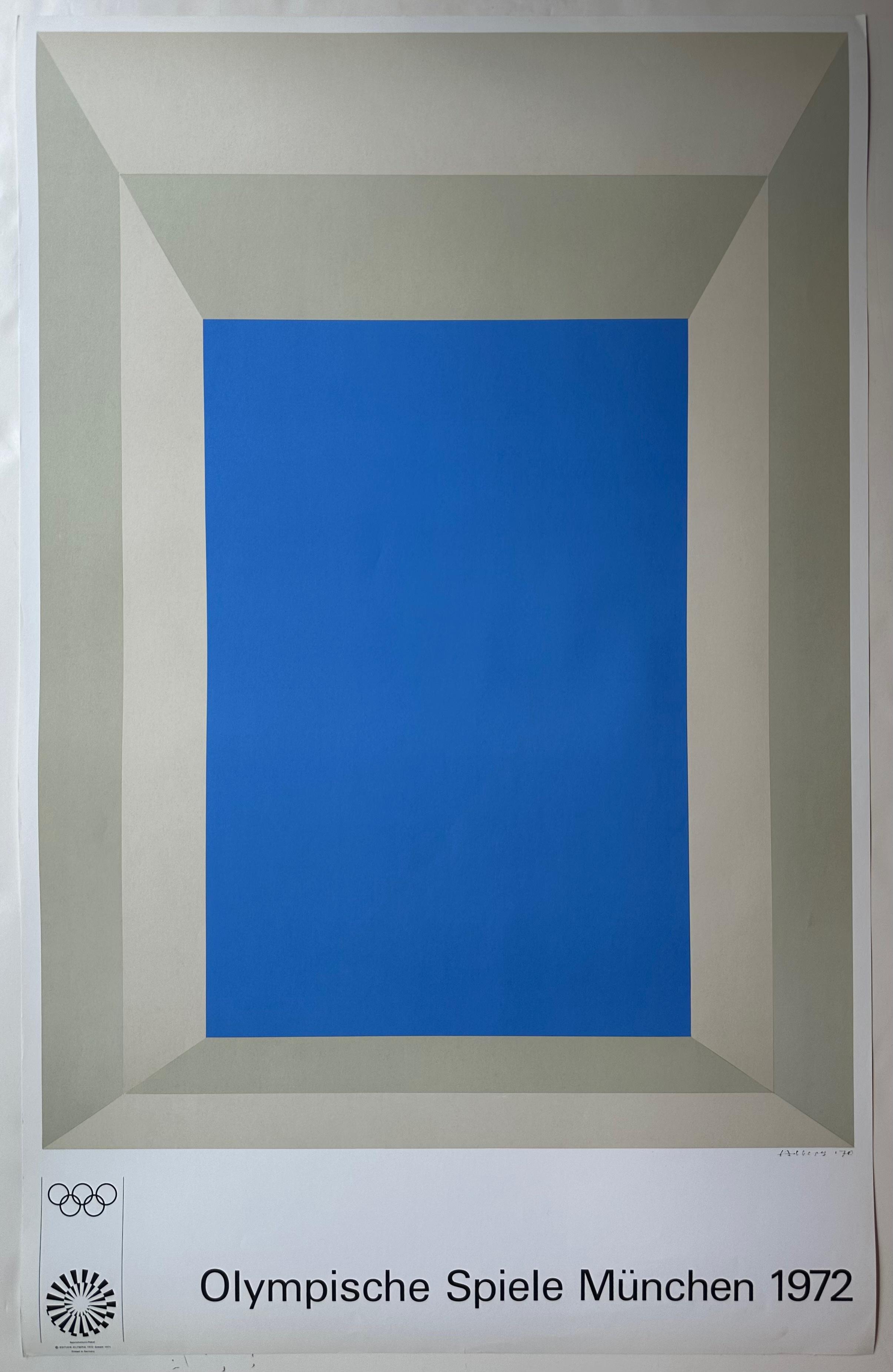 Olympische Spiele München 1972 Albers Poster