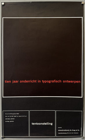 Link to Tien Jaar Onderricht in Typografisch OntwerpenNetherlands, 1963 Product