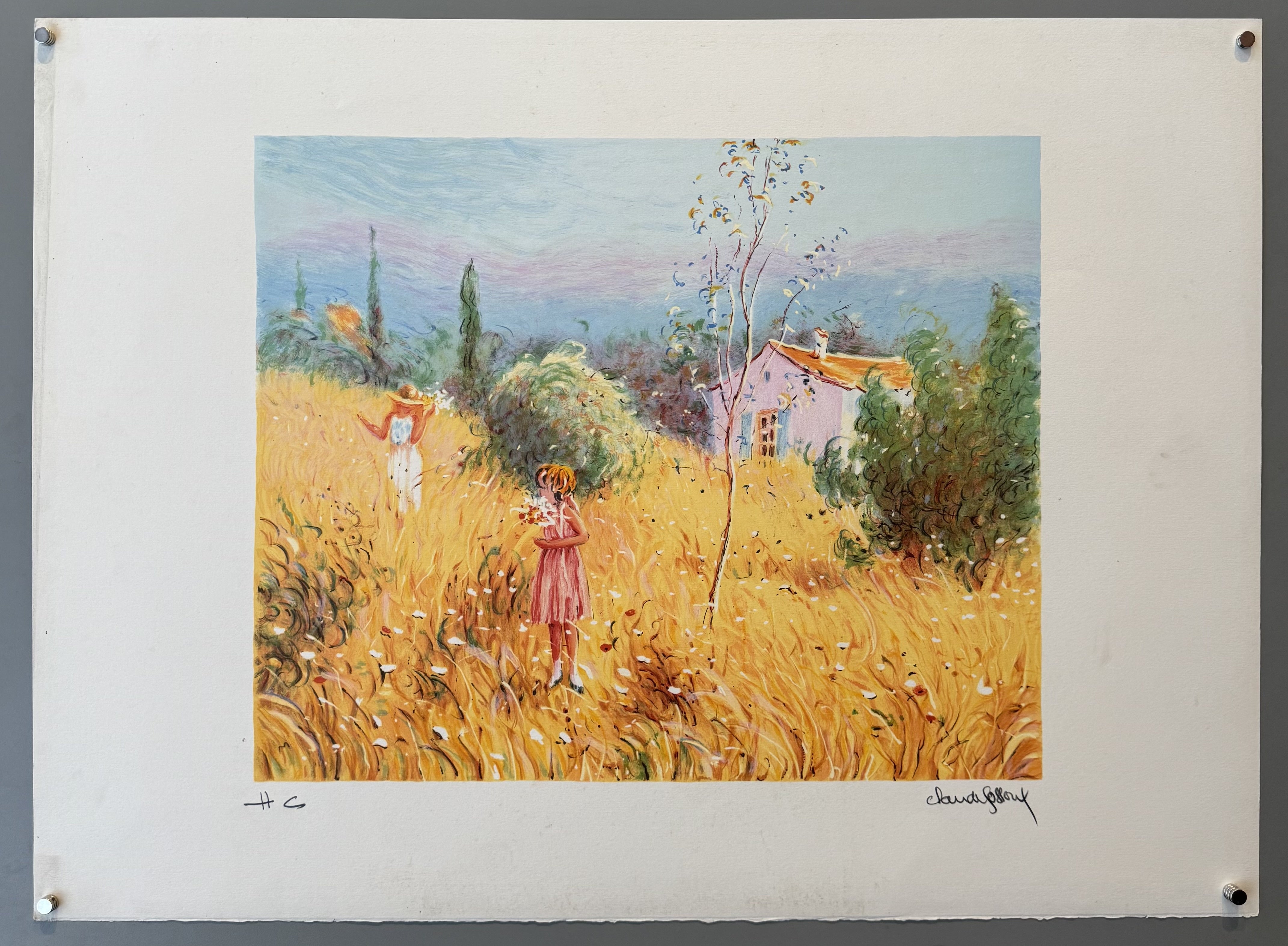 Cueillette des fleurs I