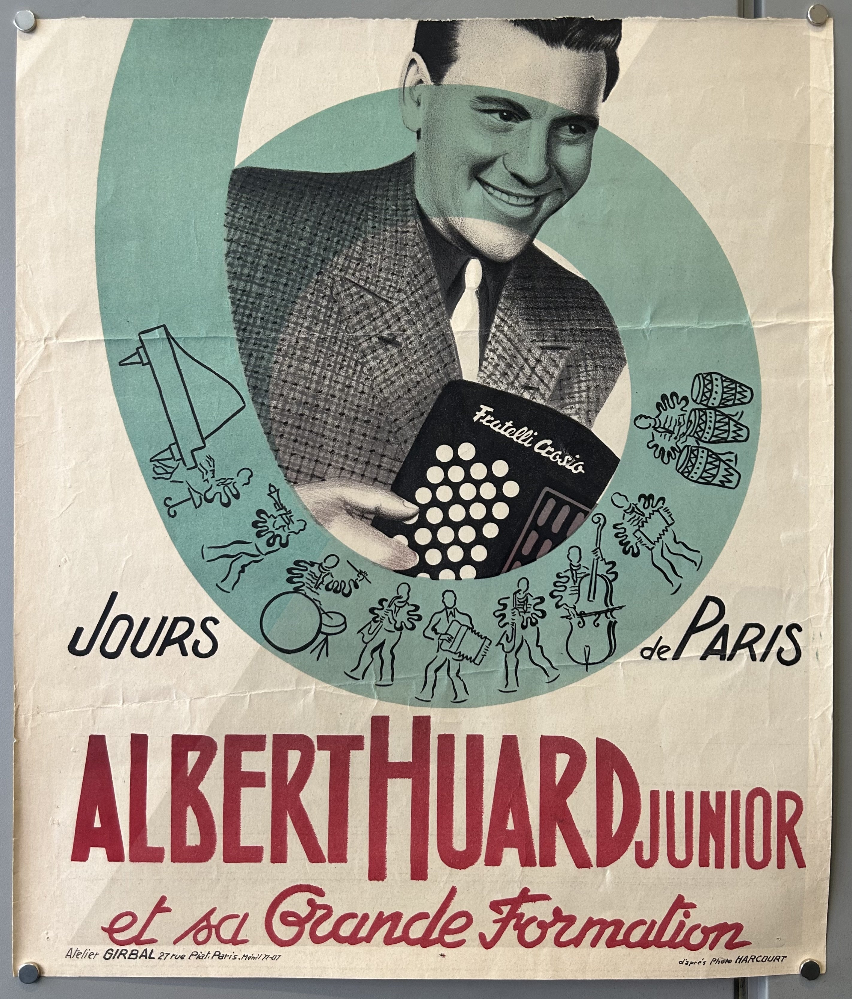 man with an accordion