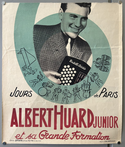 Link to Albert Huard Junior et sa Grande Formation Cut-OffFrance, c. 1954 Product