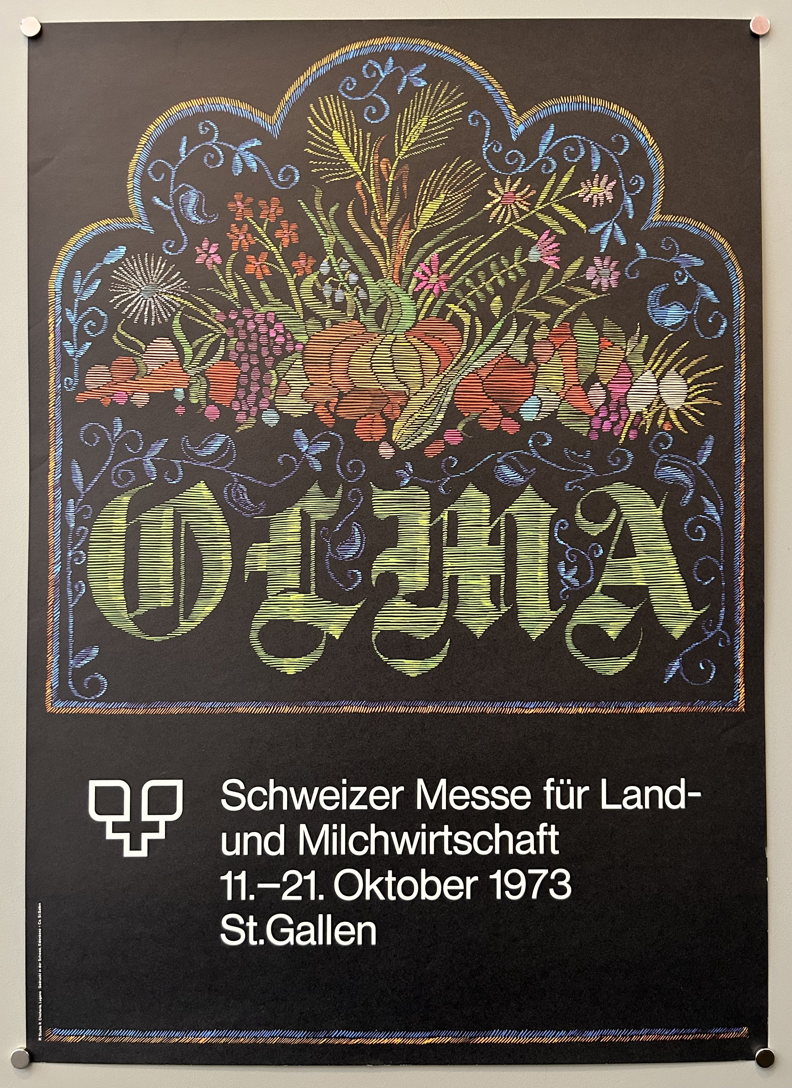 Olma Schweizer Messe für Land-und Milchwirtschaft 1973