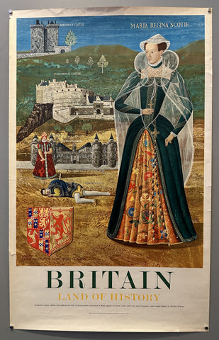 Link to Britain Land of History Mary, Queen of Scots PosterEngland, 1960 Product