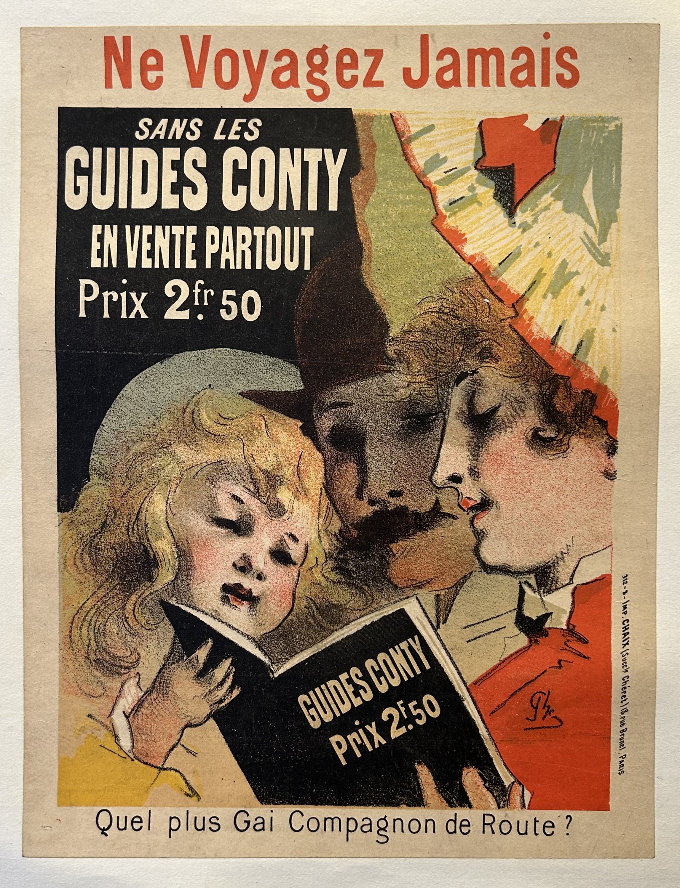 A mother, father, and daughter huddle together to read the Guides Conty with text above and below them