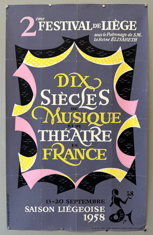 Link to  2éme Festival de LiègeBelgium, 1958  Product