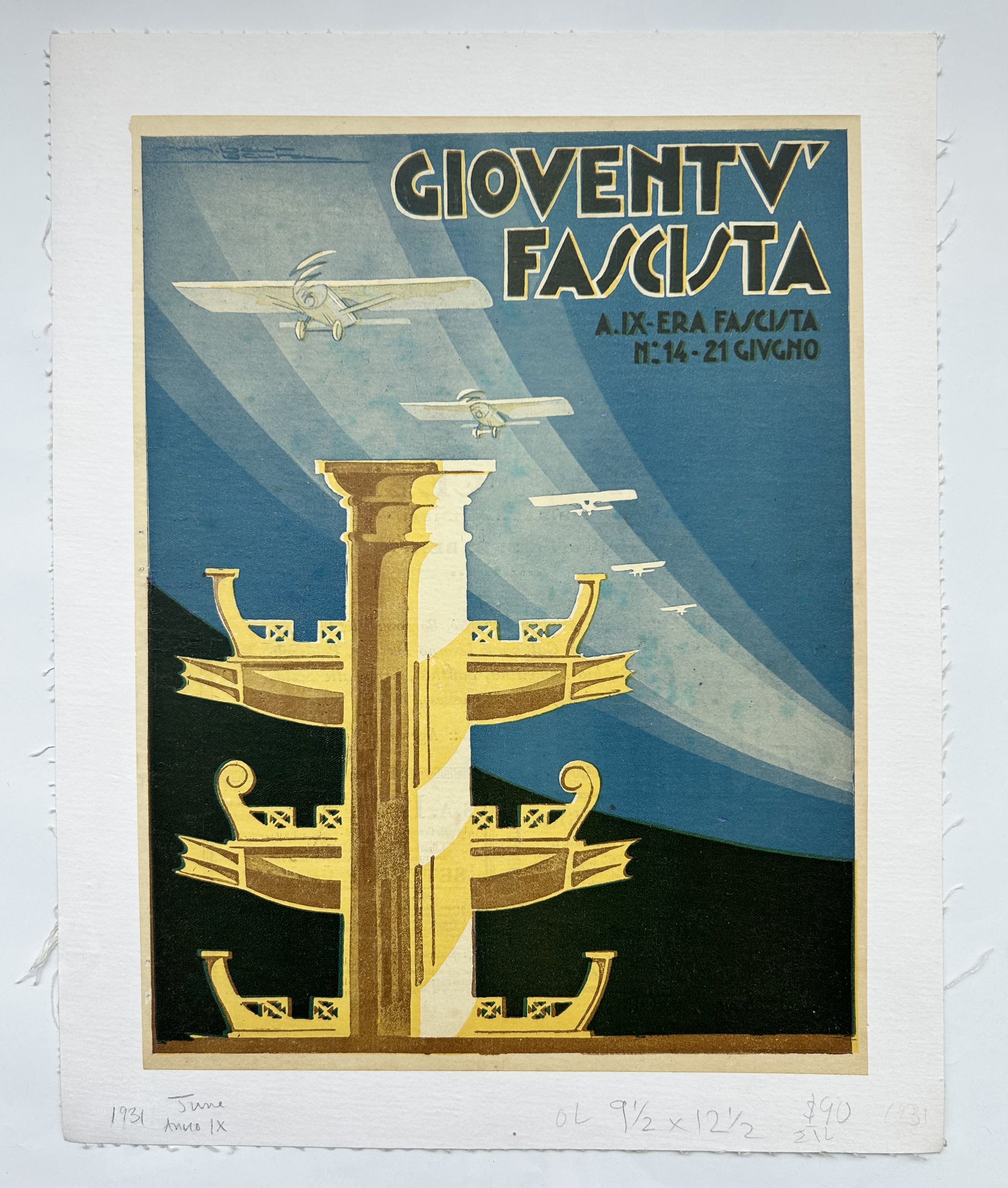 Gioventu Fascista Magazine - June 1931, Vol. 14