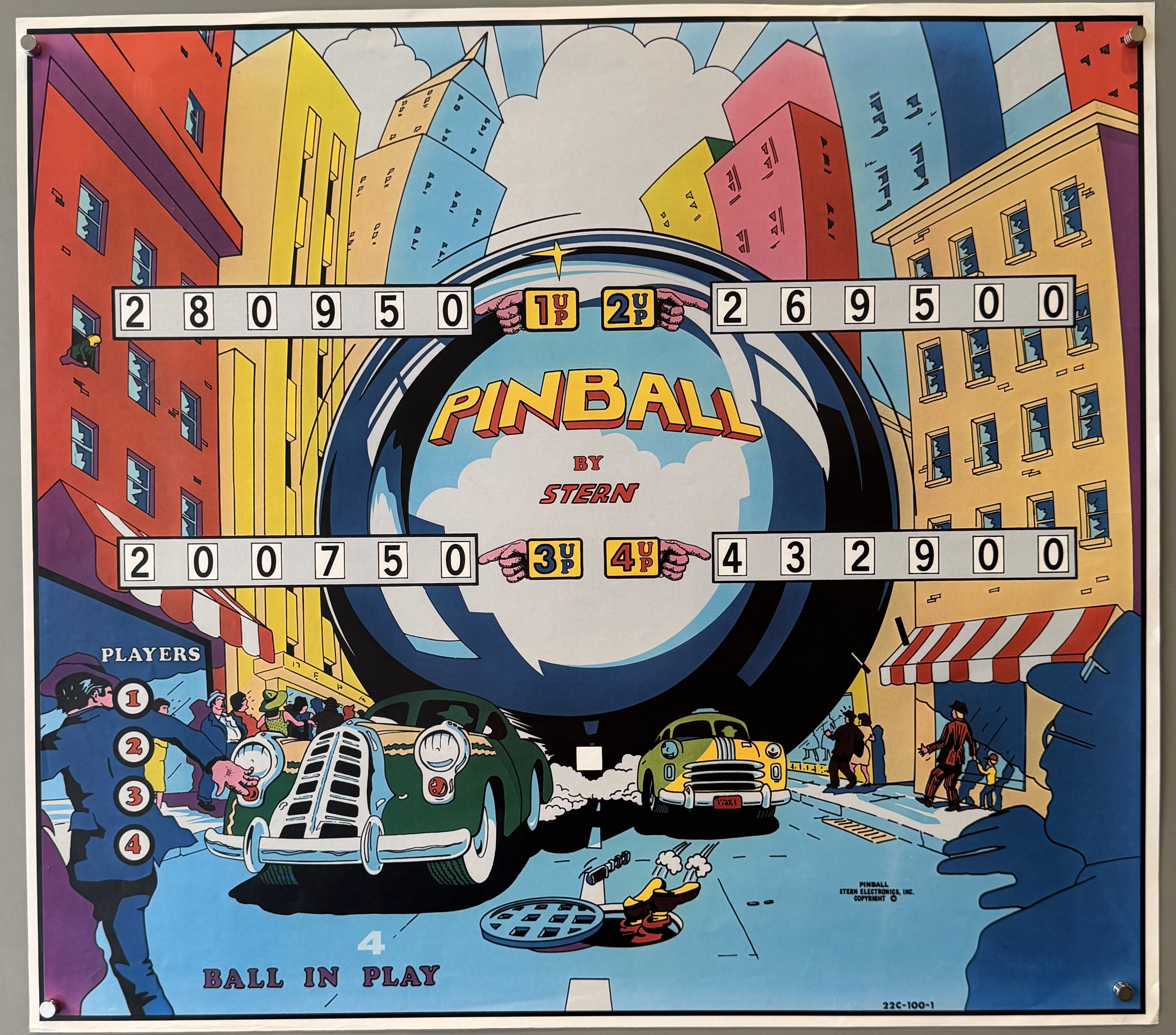 Stern Pinball, Inc. is the manufacturer of the pinball machine itself, and associated artwork and promotional materials are created for them.