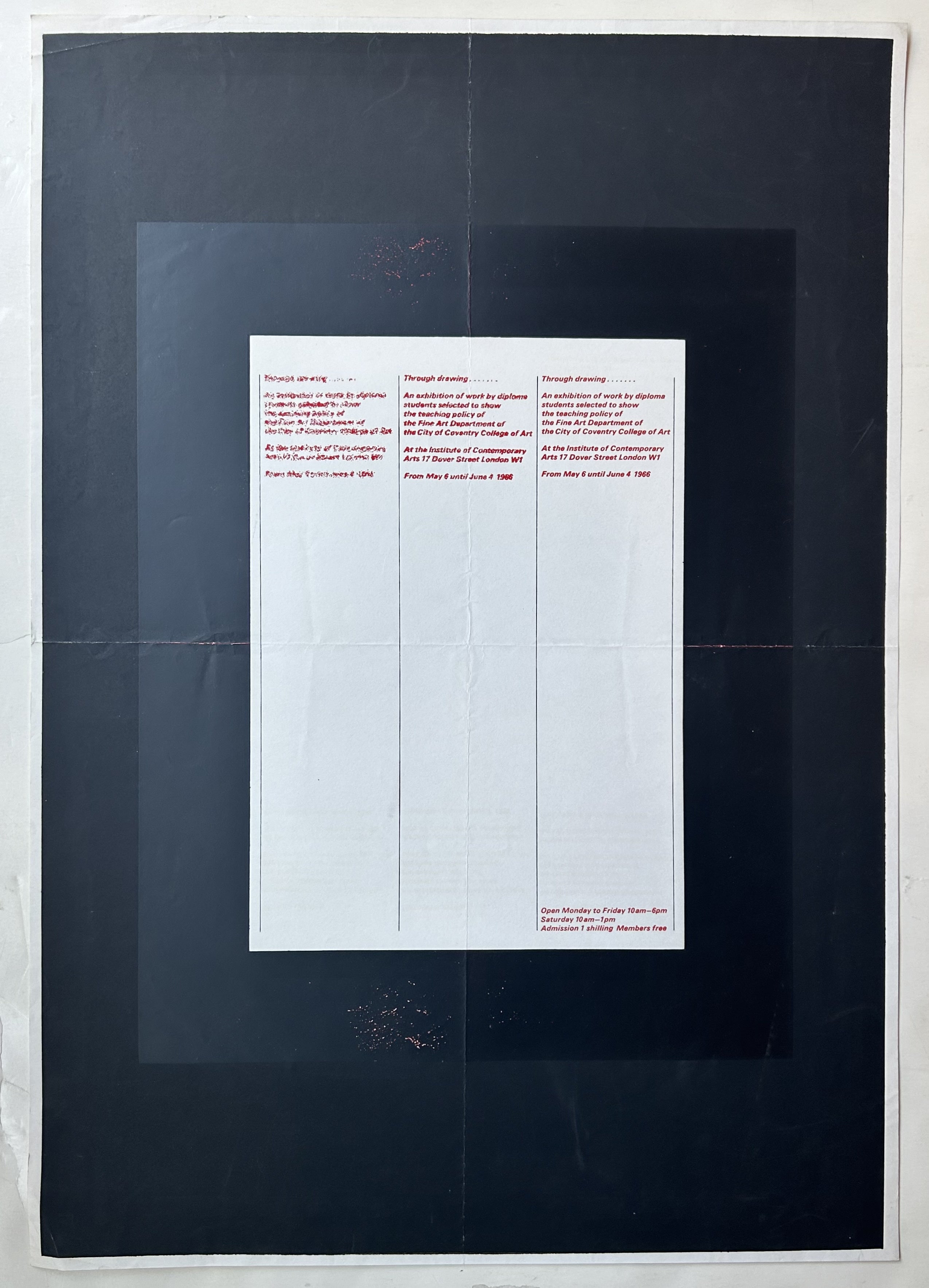 Through Drawing Poster
