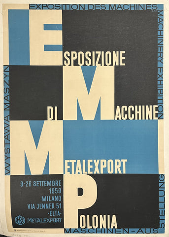 Link to  Esposizione Di Macchine Metalexport PoloniaItaly, 1959  Product