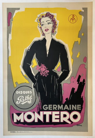 Link to  Germaine Montero PosterFrance, c. 1950s  Product