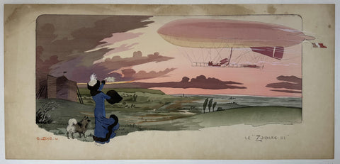Link to  Le "Zodiac III" PosterFrance, c. 1910  Product
