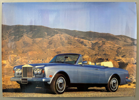 Rolls-Royce Corniche Poster