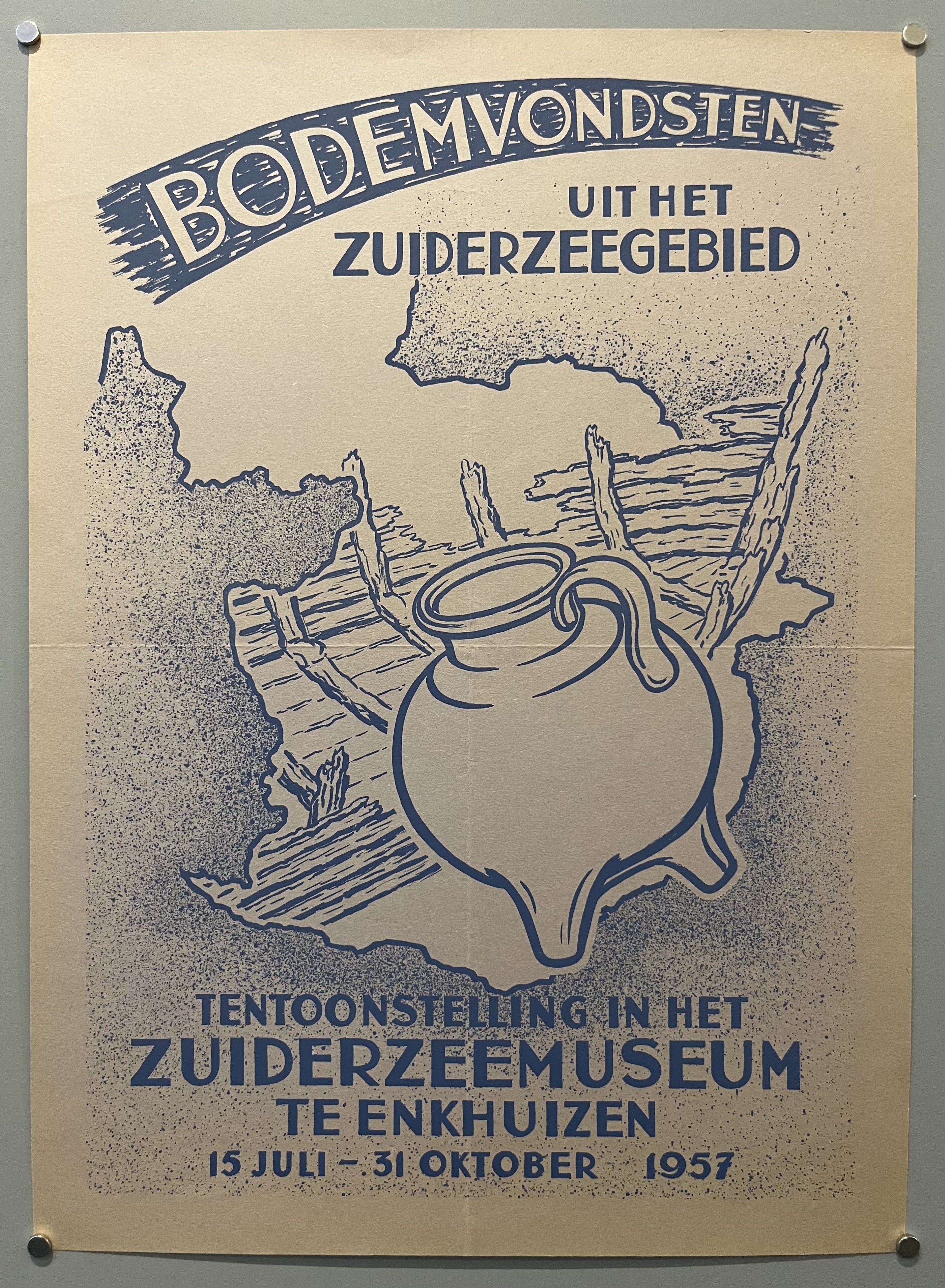 Bodemvondsten Uit Het Zuiderzeegebied Poster