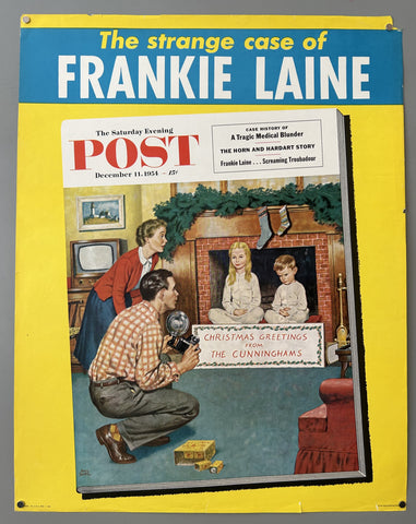 Link to The Strange Case of Frankie Laine Saturday Evening Post PosterUnited States, 1954 Product