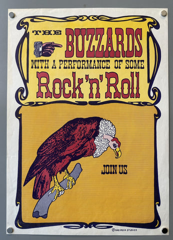 Link to The Buzzards with a Performance of Some Rock'n'RollUSA, 1970 Product