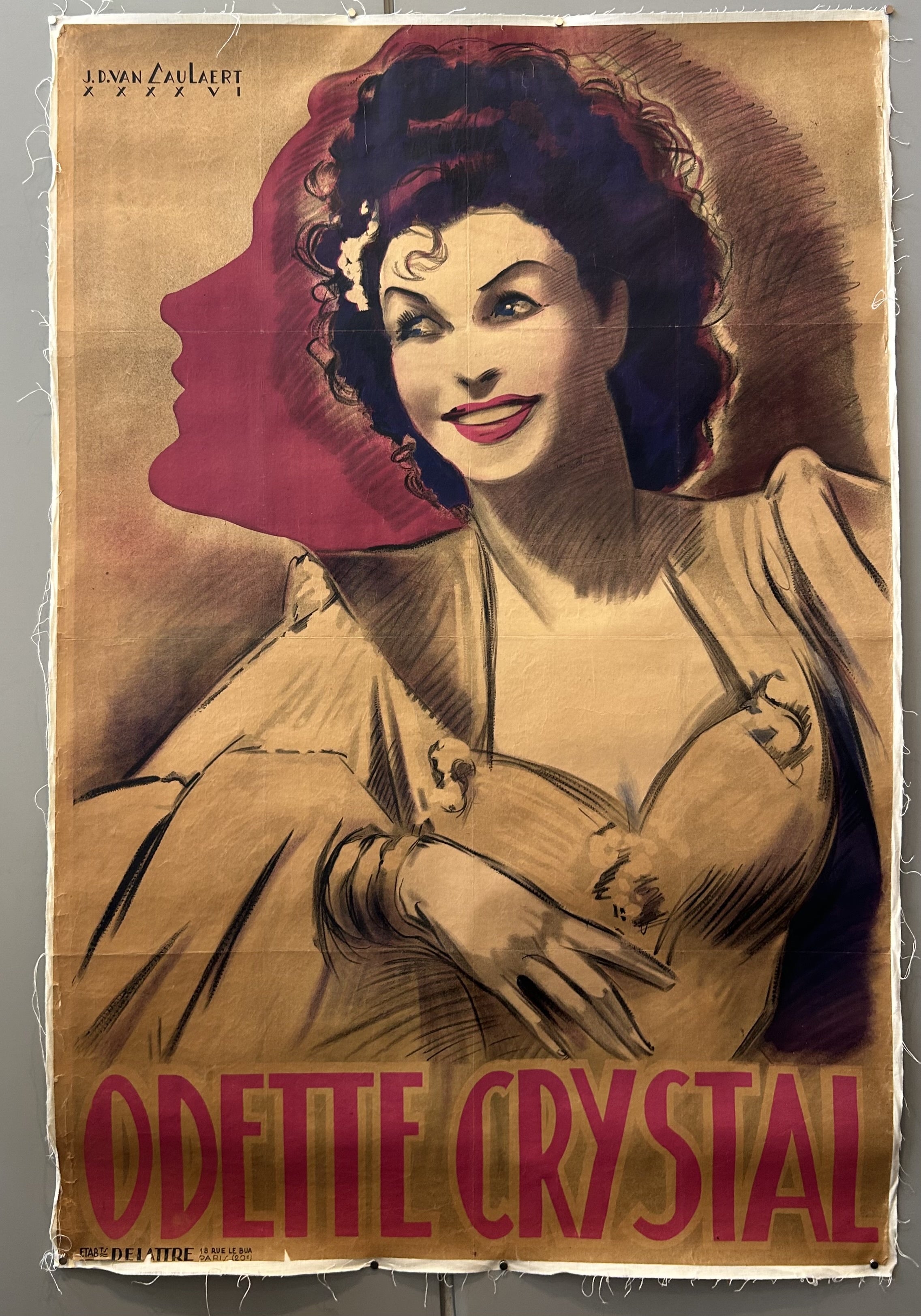 Portrait of woman against pink